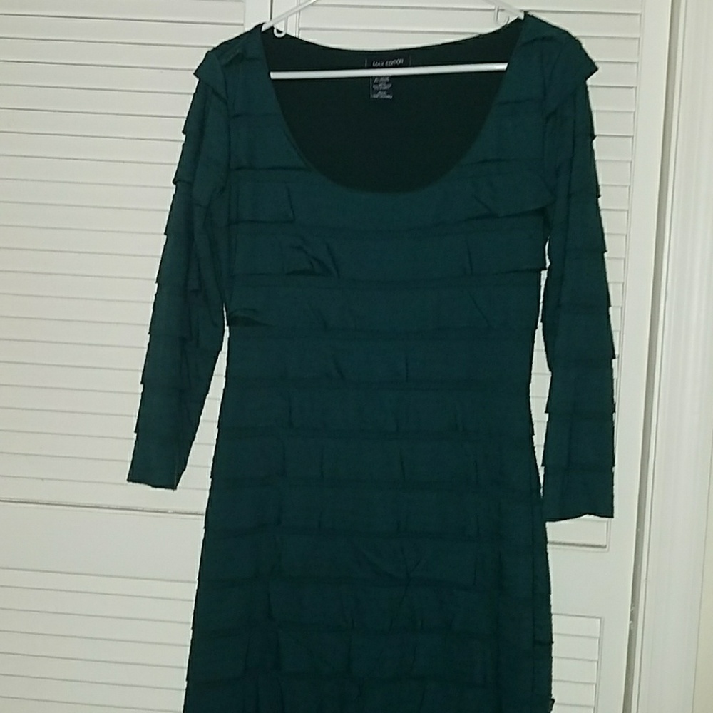 Max Edition Dark Teal Dress